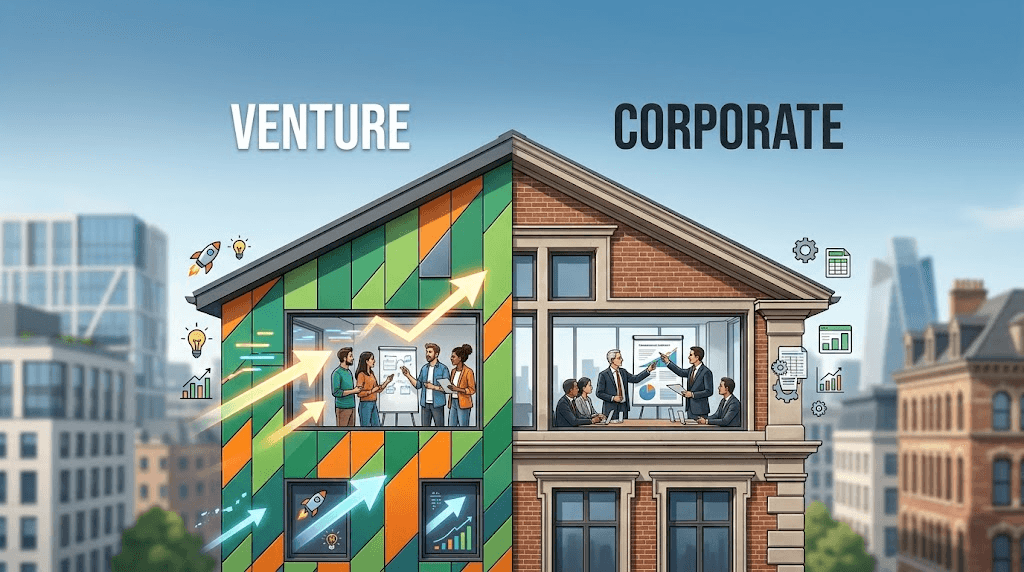 Two cultures, one roof: the corporate venturing problem